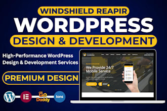 build car tinting website window tinting, windshield repair auto glass website
