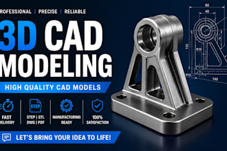 design machinery parts in solidworks and dfam for 3d printing and cnc