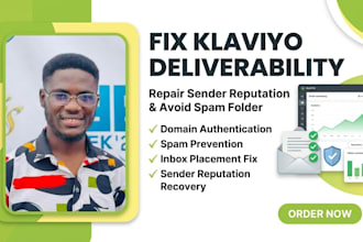 fix klaviyo deliverability and repair sender reputation to avoid spam