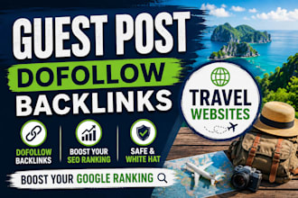publish guest post with dofollow backlink on travel website