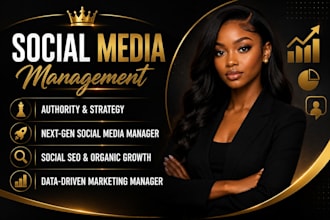 be your social media manager content creator and marketing manager for growth