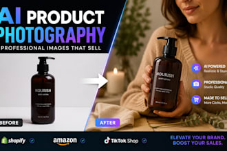 create ai product photography, ai photoshoots and ai image editing