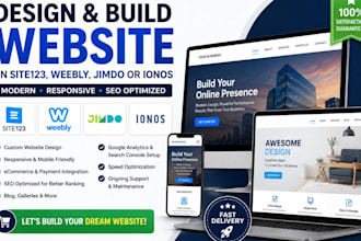site123 website jimdo website seo website ionos design wix lovable web app