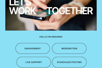 manage your social media engagement and moderation