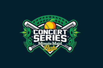 design looking creativity concert series logo
