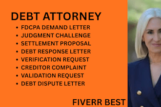 handle debt validation, debt verification, creditor disputes, and fdcpa claims