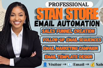stan store email automation, sales funnel payhip, stan store email marketing CRM