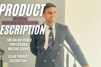 product description writing, copywriting