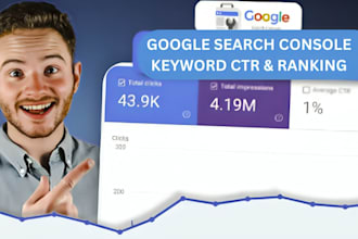 rank keywords google search console serp ctr boost organic traffic