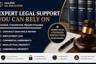 be UK solicitor, employment, commercial property, intellectual legal contract