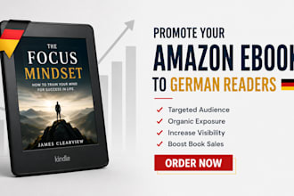 german amazon kdp ebook promtion german readers boost sales ebook marketing