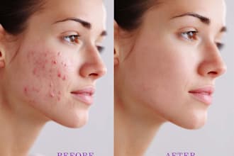 remove blemishes, wrinkles, and retouch your face