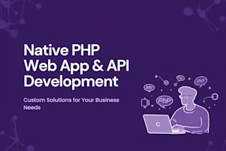 make a good web app and api, with php, i expert on it