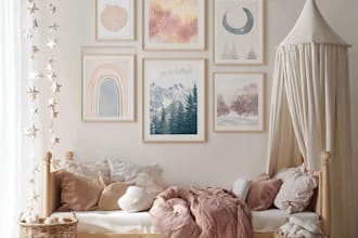 design nursery kids wall art for your home