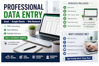handle data entry, excel tasks, and administrative support