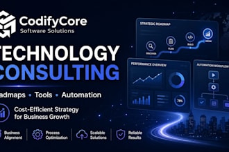 provide technology consulting and roadmap for your business