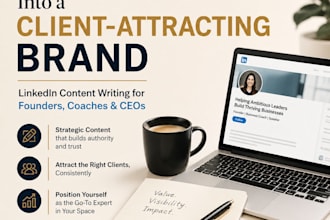 write linkedin content for founders coaches and ceos