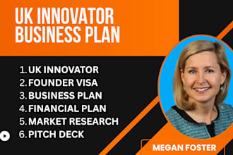 write a UK innovator founder visa business plan