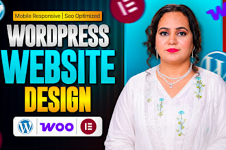 edit wordpress website, elementor website, rebuild wordpress woocommerce website