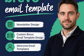 design brevo email template brevo email design newsletter design branding