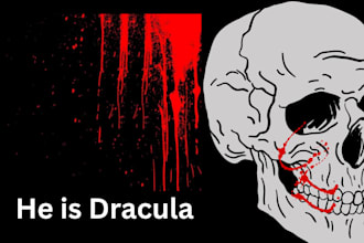 make scary horro youtube thumbnail for your chanel