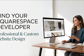 build wordpress website, ecommerce store, wix, squarespace, modern business web