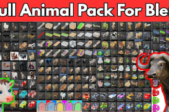 sell animal fountain crossing pack