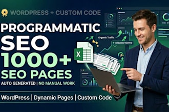 build a programmatic SEO website with dynamic landing pages