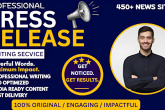 write and distribute press releases PR distribution on top news sites