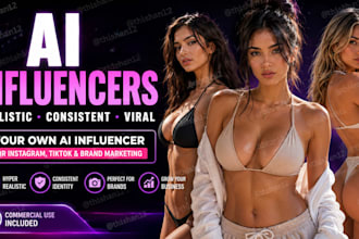 create a hyper realistic ai influencer for your brand