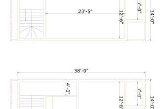 make architecture drawing 2d and 3d house plan