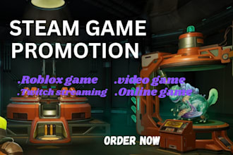 design steam capsule game promotion steam marketing indie game art