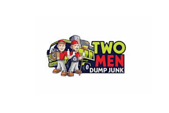 make junk removal service logo for home and business owners