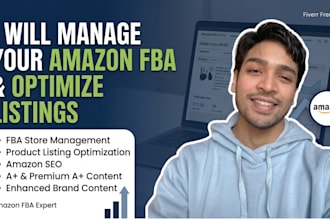 boost your amazon fba sales with SEO optimized listings and premium a plus