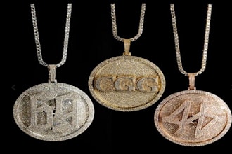 create 3d custom jewelry, cuban chain, hip hop jewelry, iced out, 3d pendant,