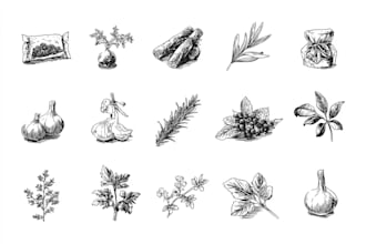 create botanical logo for you