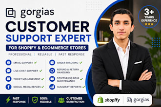 professional gorgias CRM customer service support