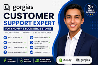 professional gorgias CRM customer service support