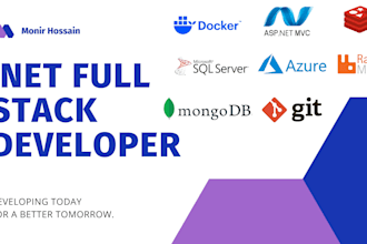 do aspnet core fullstack microservice development