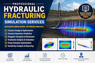 hydraulic fracturing simulations work