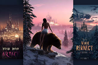 design christian, illustrated or romantic book cover design