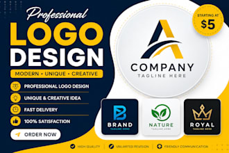 create a unique business logo design