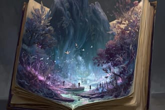 design a unique and captivating book artwork