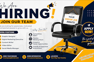 design professional posters and flyers