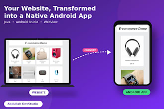 convert your website into an android app