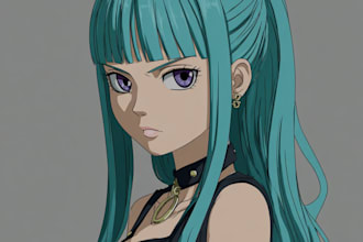 draw anime manga characters