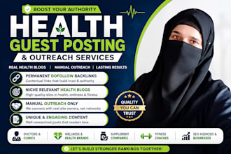 publish health guest posts on health blogs