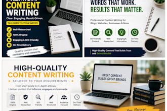 write high quality content for any purpose