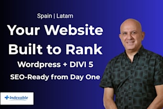 build your wordpress website with divi 5 SEO optimized