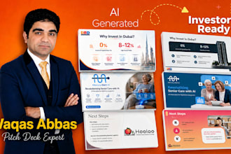 fix and redesign your ai generated presentation or pitch deck in powerpoint